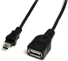 StarTech.com Cable Mini USB 2.0 (30 cm) - USB A a Mini B H/M