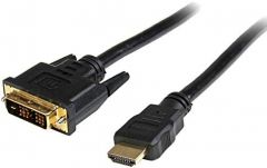 StarTech.com Cable Adaptador HDMI Macho a DVI-D Macho de 0,5 metros