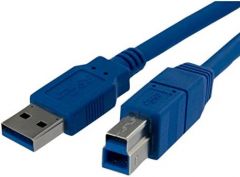 StarTech.com Cable USB 3.0 SuperSpeed de 1 metro - A Macho a B Macho