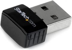 StarTech.com Mini Adaptador de Red Inalámbrico USB 2.0 a Wireless N de 300 Mbps - Wifi Externo 802.11n 2T2R