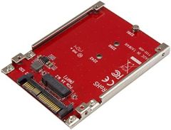 StarTech.com Tarjeta Adaptador PCI Express M.2 a U.2 SFF8639 para SSD NVMe M.2 - Conversor para SSD M.2 - Tarjeta Anfitrión para SSD M.2