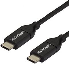 StarTech.com Cable de 3m USB-C a USB-C Macho a Macho USB 2.0 - Cable USB Tipo C - Cable USBC - Cable Cargador para Móvil USBC