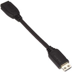 StarTech.com Cable de 15cm de Extensión Alargador HDMI 2.0 de Alta Velocidad con Ethernet - Extensor de Puertos - Cable para Conservar Puertos de Conexión - Cable Corto HDMI - 4K de 60Hz