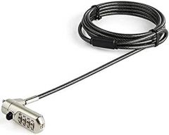 StarTech.com Cable de 2m de Seguridad para Ordenador Portátil - con Candado - para Ranura Nano - de Combinación