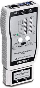 Trendnet TC-NT3 comprobador de cables de red Plata