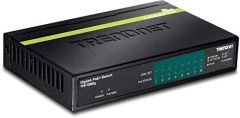Trendnet TPE-TG82G switch No administrado Gigabit Ethernet (10/100/1000) Energía sobre Ethernet (PoE) Negro