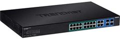 Trendnet TPE-1620WSF switch Gestionado L2/L3 Gigabit Ethernet (10/100/1000) Energía sobre Ethernet (PoE) 1U Negro