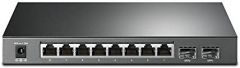 TP-Link TL-SG2210P Gestionado L2 Gigabit Ethernet (10/100/1000) Energía sobre Ethernet (PoE) Negro