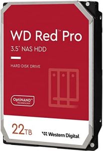 Western Digital Red Pro 3.5" 22 TB Serial ATA III