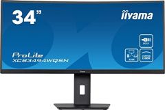 iiyama ProLite XCB3494WQSN-B5 LED display 86,4 cm (34") 3440 x 1440 Pixeles UltraWide Quad HD Negro