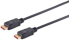 S/Conn máxima conectividad Displayport 1.4 Cable, DP-DP, 8K, 1,0 m