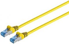 S-Conn 75711-0.25Y cable de red Amarillo 0,25 m Cat6a S/FTP (S-STP)