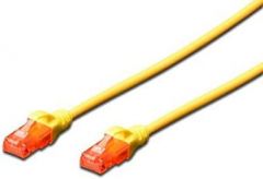 Digitus DK-1614-050/Y cable de red Amarillo 5 m Cat6 U/UTP (UTP)