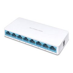 Mercusys MS108 switch No administrado Fast Ethernet (10/100) Blanco