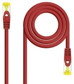 Nanocable Cable de red latiguillo RJ45 LSZH Cat.6A SFTP AWG26, Amarillo, 1.0 m