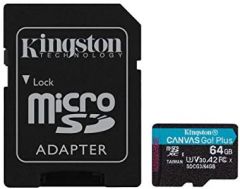 Kingston Technology Canvas Go! Plus 64 GB MicroSD UHS-I Clase 10