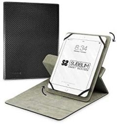 Funda subblim rotate 360º para tablets de 10.1'-11'/ negra