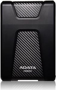 ADATA DashDrive Durable HD650 disco duro externo 1 TB Negro
