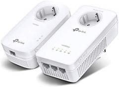 TP-Link TL-WPA8631P KIT adaptador de red PowerLine 300 Mbit/s Ethernet Wifi Blanco 2 pieza(s)