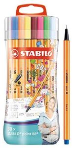 STABILO Point 88 rotulador de punta fina Fino Multicolor 30 pieza(s)