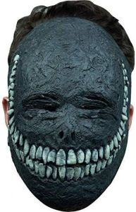 Creepy Grinning Glow in The Dark Mask