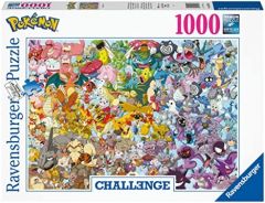 Ravensburger - Puzzle Challenge Puzzle Pokemon, Colección Challenge, 1000 Piezas, Puzzle Adultos