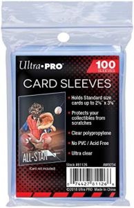 Ultra Pro - Fundas protectoras de tarjetas Ultra Pro AW11739, transparentes, 100 unidades