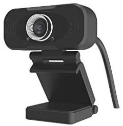 Webcam xiaomi imilab 1080p con tripode negra