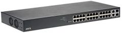 Axis 01192-002 switch Gestionado Gigabit Ethernet (10/100/1000) Energía sobre Ethernet (PoE) Negro