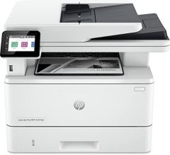 HP LaserJet Pro Impresora multifunción 4102dw, Blanco y negro, Impresora para Pequeñas y medianas empresas, Impresión, copia, escáner, Conexión inalámbrica; Compatible con Instant Ink; Impresión desde el teléfono o tablet; Alimentador automático de docume