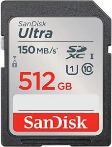 SanDisk Ultra 512 GB SDXC UHS-I Clase 10
