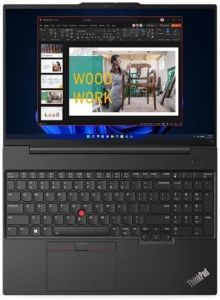 Lenovo ThinkPad E16 Gen 1 (Intel) Portátil 40,6 cm (16") WUXGA Intel® Core™ i7 i7-1355U 16 GB DDR4-SDRAM 512 GB SSD Wi-Fi 6 (802.11ax) Windows 11 Pro Negro
