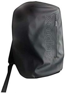 Approx appBP401 mochila Negro Plástico, Poliéster, Poliuretano
