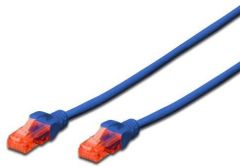 Ewent ew-6u-010 cable de red azul 1 m cat6 u/utp (utp)