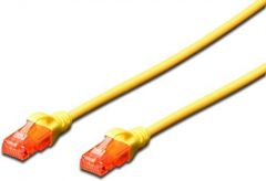 Ewent IM1023 cable de red Amarillo 3 m Cat6 U/UTP (UTP)