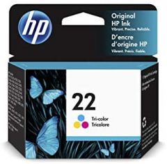 HP Cartucho de tinta original 22 Tri-color