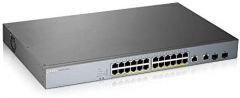 Zyxel GS1350-26HP-EU0101F switch Gestionado L2 Gigabit Ethernet (10/100/1000) Energía sobre Ethernet (PoE) Gris