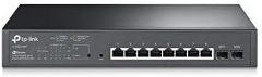 TP-Link Omada TL-SG2210MP Gestionado L2/L2+ Gigabit Ethernet (10/100/1000) Energía sobre Ethernet (PoE) 1U Negro