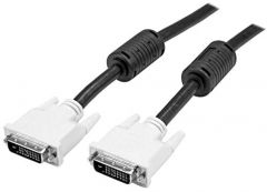 StarTech.com Cable de 5m DVI-D de Doble Enlace - Macho a Macho