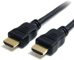StarTech.com Cable de 1m HDMI - Cable HDMI de Alta Velocidad con Ethernet 4K - HDMI UHD 4K 30Hz - Ancho de Banda de 10,2Gbps - Cable de Vídeo HDMI 1.4 Macho a Macho 28AWG - HDCP 1.4 - Negro