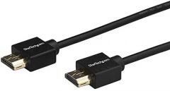 StarTech.com Cable de 2m HDMI 2.0, Cable HDMI Premium 4K 60Hz de Alta Velocidad con Ethernet, Cable HDMI Ultra HDMI, Cable de Vídeo para TV / Monitor / Ordenador Portátil / PC, HDMI a HDMI