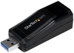 StarTech.com Adaptador Tarjeta de Red Externa NIC USB 3.0 a 1 Puerto Gigabit Ethernet 1Gbps RJ45 USB A Sin Dongle