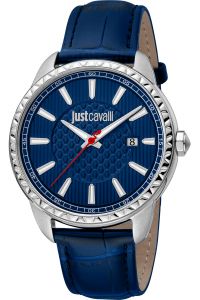 Reloj de pulsera Just Cavalli Modern Indici - JC1G176L0125 correa color: Azul noche Dial Azul noche Hombre