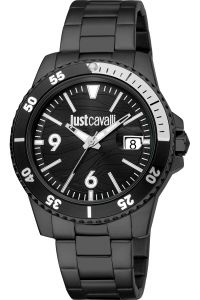 Reloj de pulsera Just Cavalli Just Cavalli Young Unbounded - JC1G281M0065 correa color: Negro Dial Negro Hombre