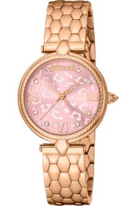 Reloj de pulsera Just Cavalli Glam Chic Donna Leopardo - JC1L254M0075 correa color: Oro rosa Dial Rosa Hombre