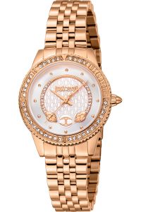Reloj de pulsera Just Cavalli Animalier Neive - JC1L275M0065 correa color: Oro rosa Dial Gris plata Mujer