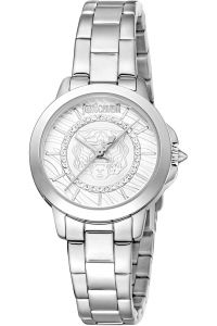 Reloj de pulsera Just Cavalli Just Cavalli Animalier Unapologetic - JC1L279M0015 correa color: Gris plata Dial Gris plata Mujer