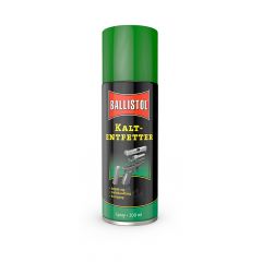 Desengrasante Spray 200 ml Robla Cold Degreaser Ballistol, ideal como pre-tratamiento para pavonar  L240