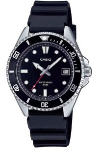 Reloj de pulsera CASIO Collection - MDV-10-1A1VEF correa color: Negro Dial Negro Hombre