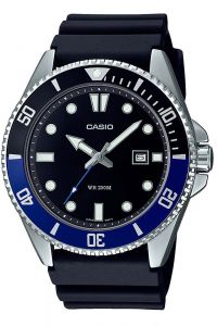 Reloj de pulsera CASIO Collection - MDV-107-1A2VEF correa color: Negro Dial Negro Hombre